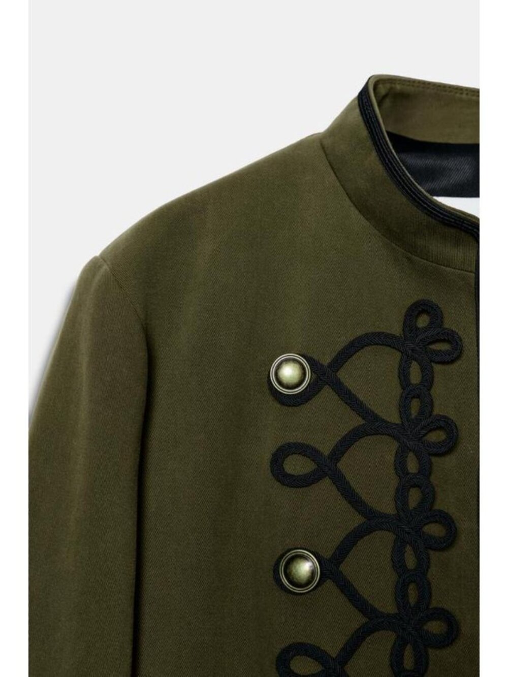 ZARA BLAZER WITH EPAULETS AND FIREMAN CLASP - Picture 8 of 8